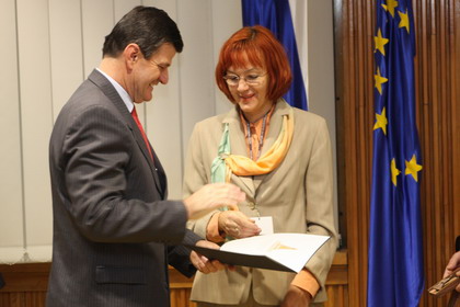 Blaž Kavčič in Miri Krajšek