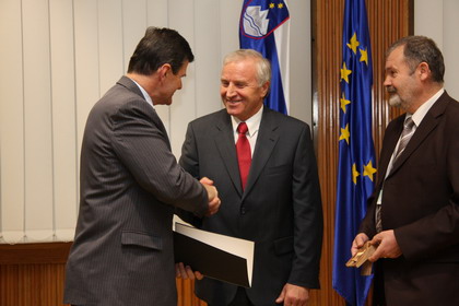 Blaž Kavčič, Leopold Turk in Rado Stojanovič